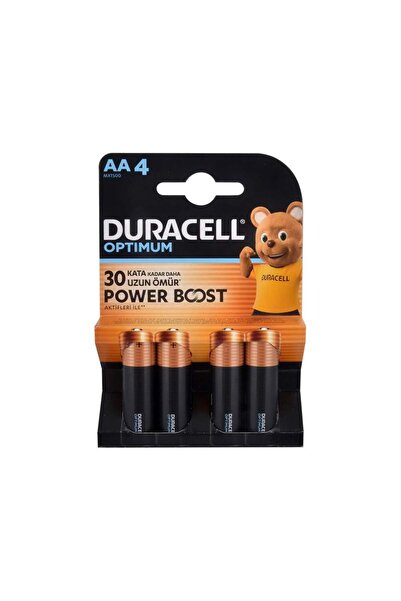 Duracell Optimum AA Kalem Pil 4lü