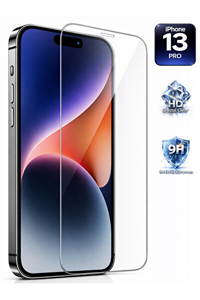 Tech&bello accessories واقي شاشة شفاف متوافق مع آيفون 13 برو، سمك 0.26 ملم، ز...