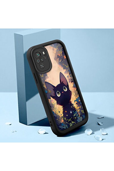 Hontinga Redmi Note 10S Compatible Case Thin Soft Silicone Phone Case Blackcu...