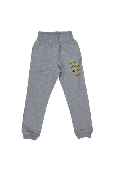 Fenerbahçe Original Licensed College Gray Sweatpants