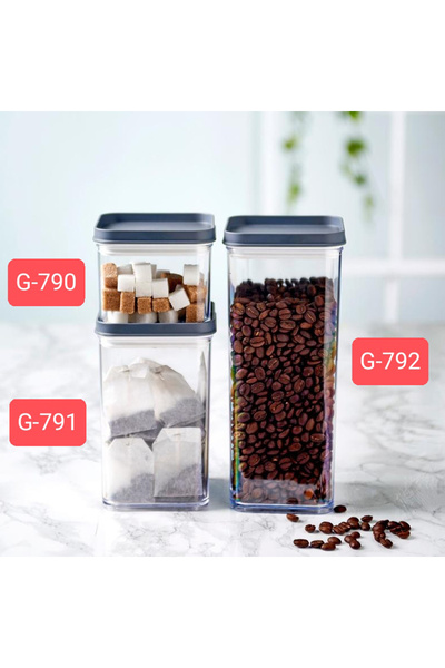 Gondol Tighty Erzak Kabı - 1000 ml- Asorti