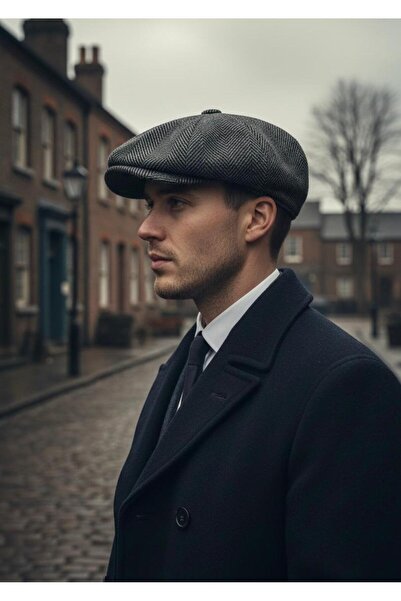 MakroOptik Мъжка 8-компонентна еластична шапка без тяло Premium Cap Hat Grey ...