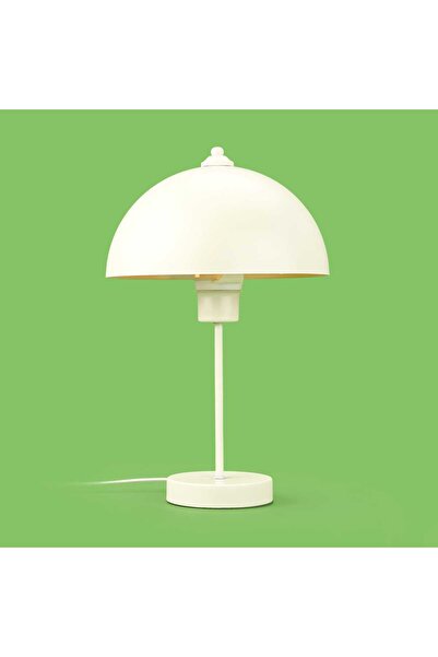 ASPARTAM Lighting Metal Mushroom Lampshade - White