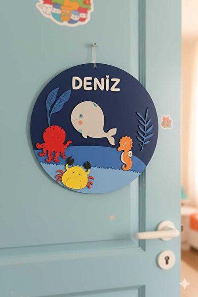 M.ART DEKORASYON Children's Room Submarine Themed Cute Newborn, Baby and Chil...