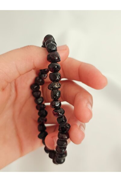 Zivazer Store Natural Drip Bracelet with Fossils, 5.5 cm in Diameter