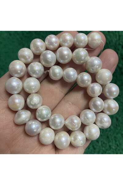 TAŞ UZMANI لؤلؤ طبيعي من المجوهرات 12 مم