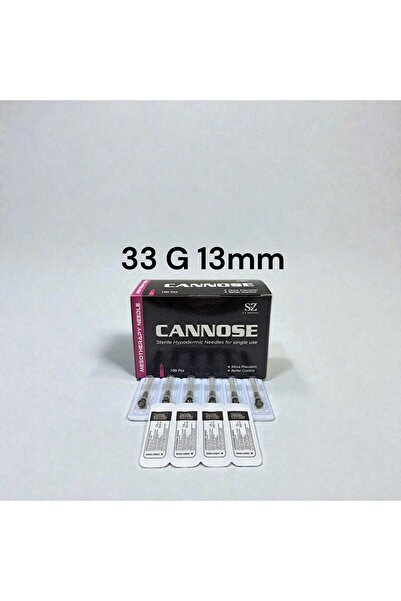 Cannose Mezoterapi İğnesi 33 G 13mm 100 Adet