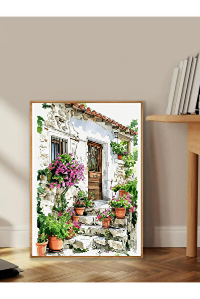 Tuba Decor Tablo dintr-o singură bucată cu rame din lemn pentru sufragerie, s...