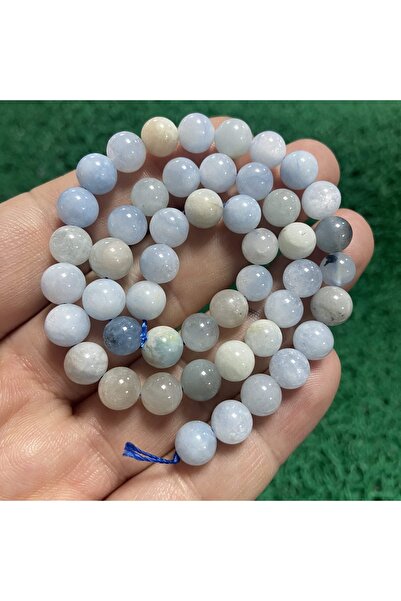 TAŞ UZMANI حجر الأكوامارين الكروي 8 مم