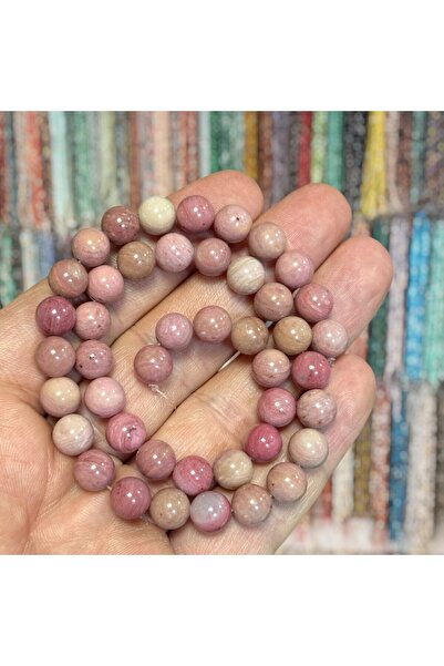 TAŞ UZMANI حجر رودونيت كروي 5A بقطر 8 مم