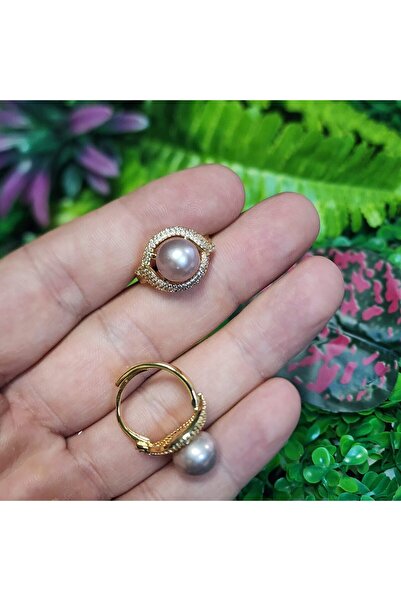 TAŞ UZMANI خاتم من اللؤلؤ الطبيعي الفاخر