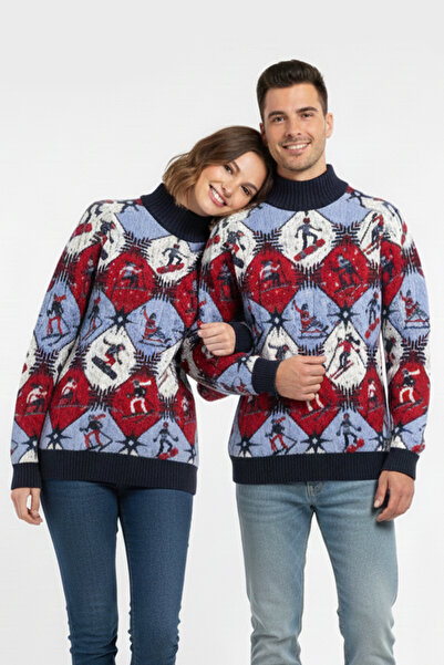 Pulltonic Unisex Kayak Concept Half Turtleneck Sweater