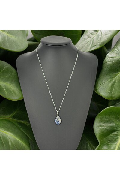 TAŞ UZMANI قلادة من حجر اللازورد بطرف الرمح