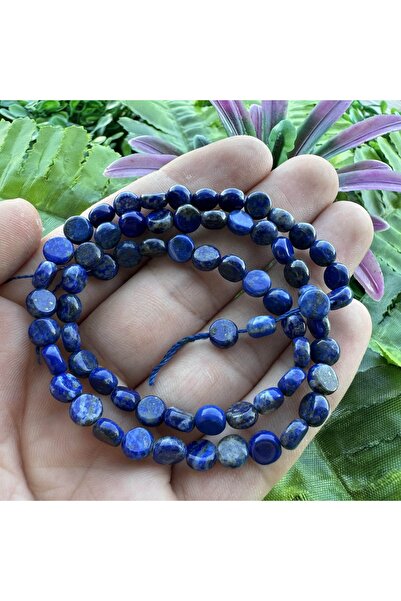 İNCİ DOĞAL TAŞ حجر اللازورد الصغير بحجم 5 مم