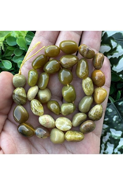 TAŞ UZMANI حجر جرانيت أخضر غير متبلور 8x10 ملم