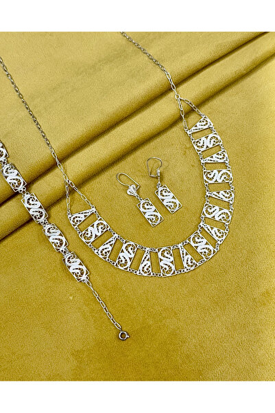 MİR GÜMÜŞ 925 ayar gümüş telkari set