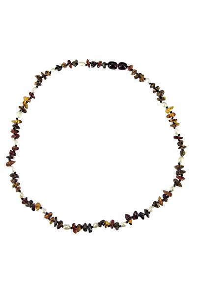 TAŞ UZMANI قلادة من العقيق الباروكي للبالغين