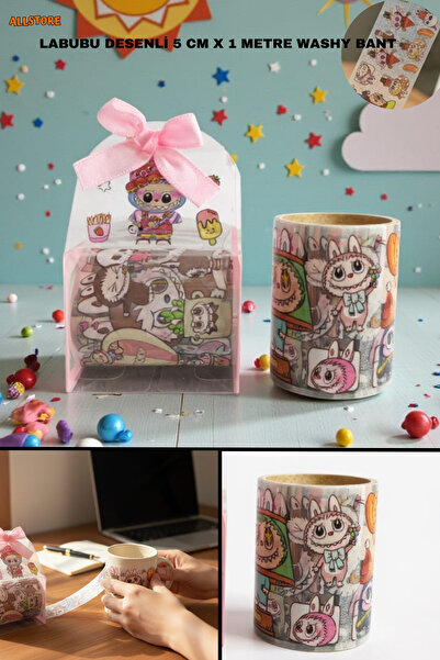 ALLStore LABUBU EĞLENCE BANTI ,WASHY BANT HEDİYELİK BANT