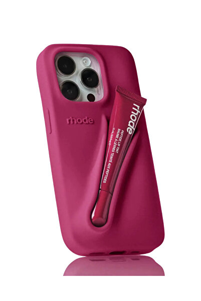 rhode iPhone 16Promax Raspberry Jelly case
