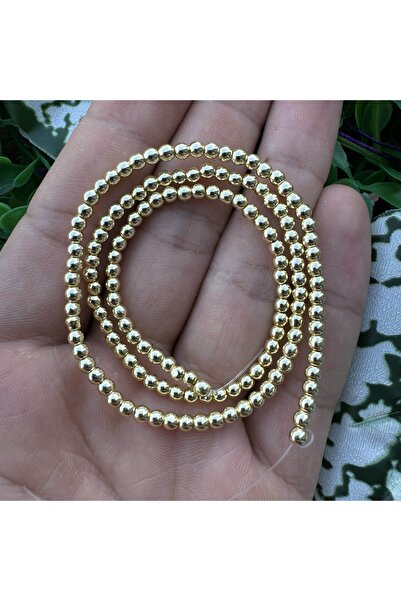 TAŞ UZMANI حجر الهيماتيت الذهبي اللامع 3 ملم