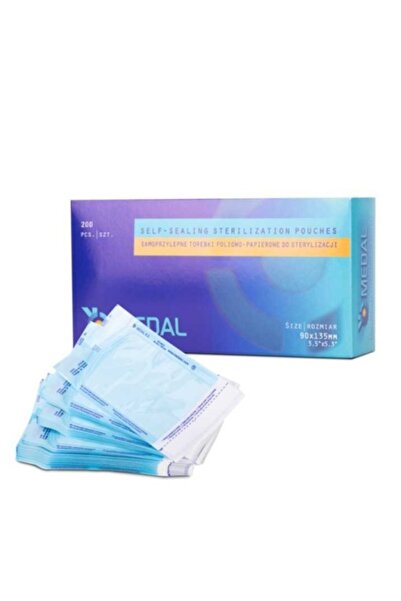 Molly Lac Set of 200 Sterilization Bags 90 x 135 mm