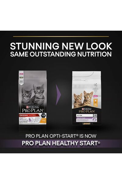 Purina One Purina Pro Plan Healthy Start Dry Cat Food with Chicken, 3 kg