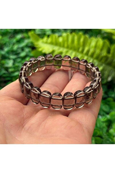 TAŞ UZMANI سوار من حجر الكوارتز الدخاني الطبيعي