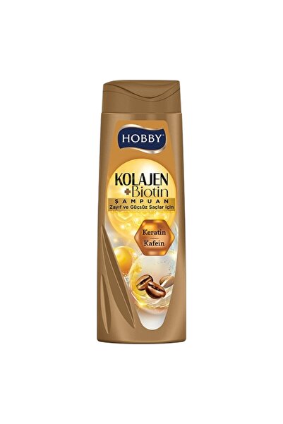 Hobby Kolajen Biotin Zayıf ve Güçsüz Saçlar İçin Şampuan 480 ml
