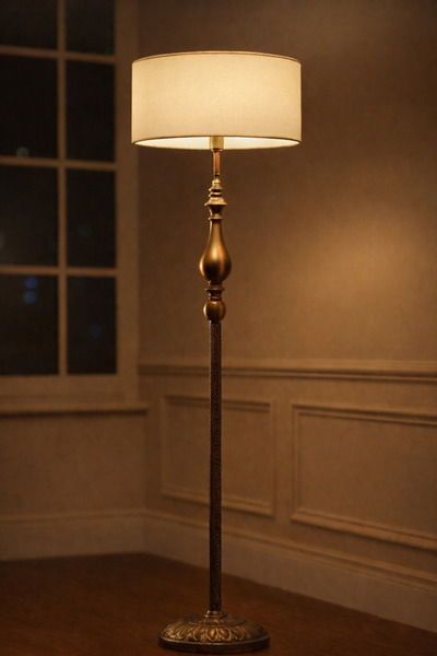 Lampada Roma Eskitme Kaplama Burgu Concept Lambader Krem