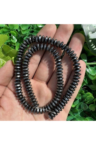 TAŞ UZMANI غسالة ذات وجهين حجر الهيماتيت المدخن 8x3 ملم