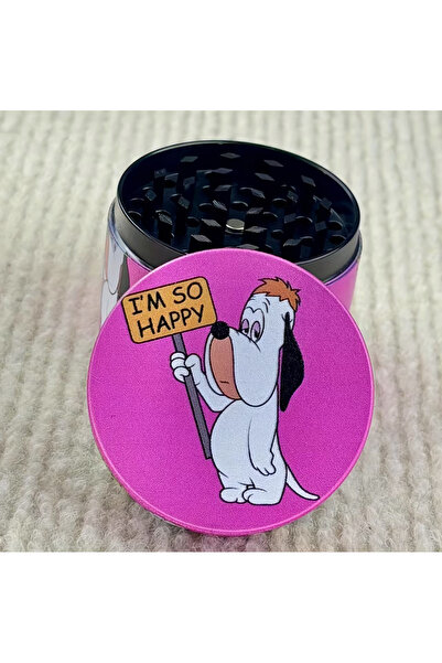 REKS Sevimli Karakter Tasarımlı Metal Öğütücü Grinder |Özel Baskı | Keskin Di...