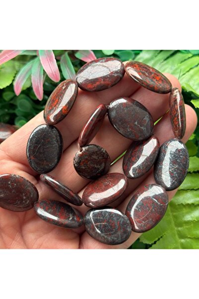 TAŞ UZMANI حجر جاسبر بيضاوي الشكل 18×25 ملم