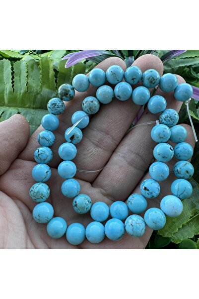TAŞ UZMANI حجر كريم كروي فيروزي 8 مم
