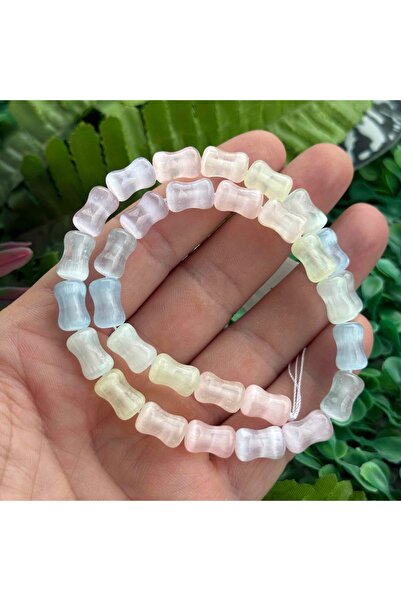 TAŞ UZMANI حجر السيلينيت الناعم المختلط على شكل أسطوانة مائلة 8×13 مم