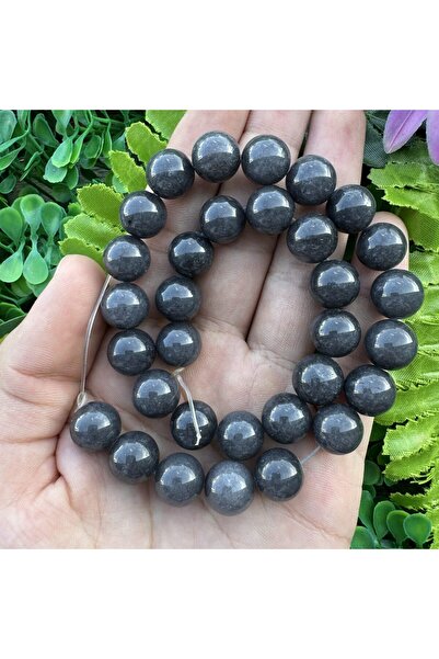 TAŞ UZMANI Globe Gray Agate Stone 12 mm