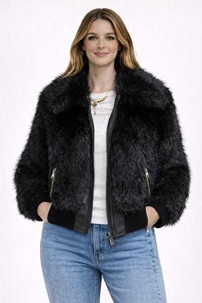BDK Fur Detailed Coat 25018-1