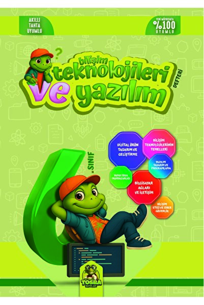 Bilgikare Yayınları Tosba Yayınları 6. Sınıf Bilişim Teknolojileri ve Yazılım...