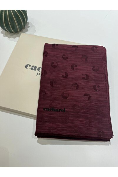 Cacharel Pamuk İpek Monogram Şal 9112977