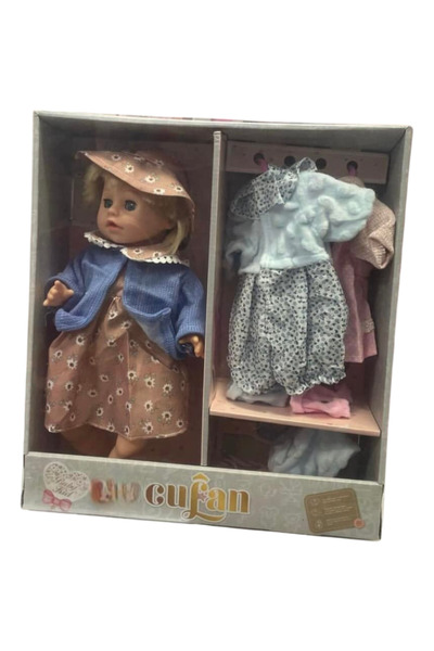 Toybox Fashion Doll Toy for Girls, Doll with Toy Wardrobe