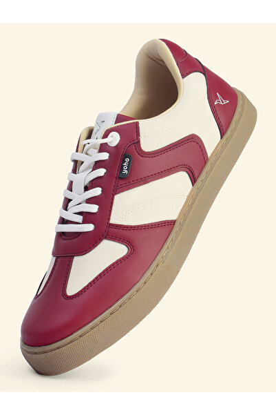 YOHO By Styli حذاء رياضي رجالي من ستريد ألوان متباينة وأربطة مطاطية