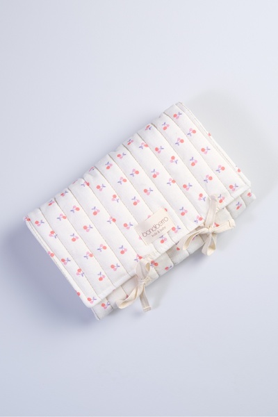 Bondberro غطاء حفاضات أطفال مبطن، سطح خارجي 100% قطن / محشو بالألياف / بطانة ...