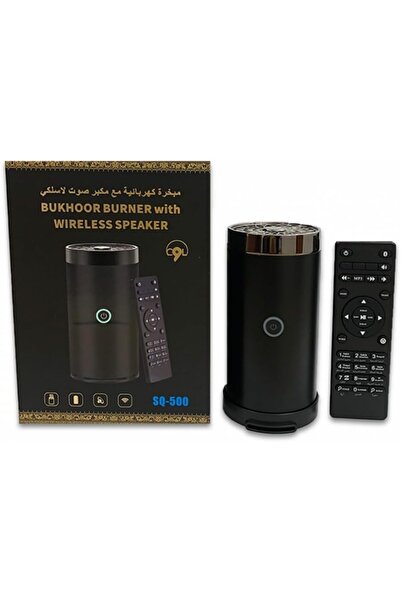 Generic بخور كهربائي 2 في 1 مع موزع روائح بلوتوث ومكبر صوت