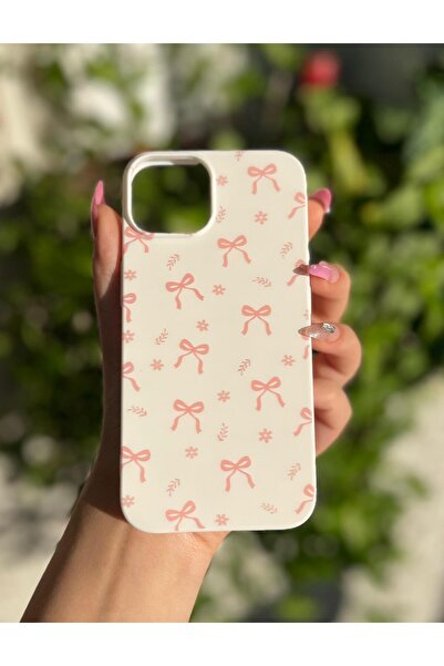 CaseKİdükkan iPhone 13/14 Compatible Silicone Velvet Inside Launch Puffy Patt...