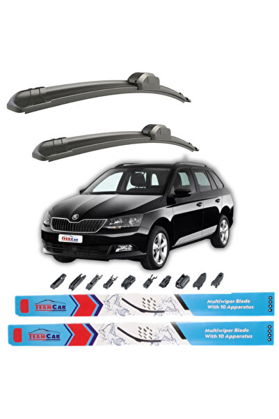 TEAMCAR Υαλοκαθαριστήρες Skoda Fabia III Combi (20142021) Εμπρός σετ