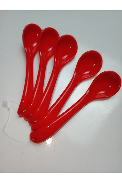 HANK TİCARET Plastik Tatlı Kaşığı /Süt Kaşığı/Şeker Kaşığı