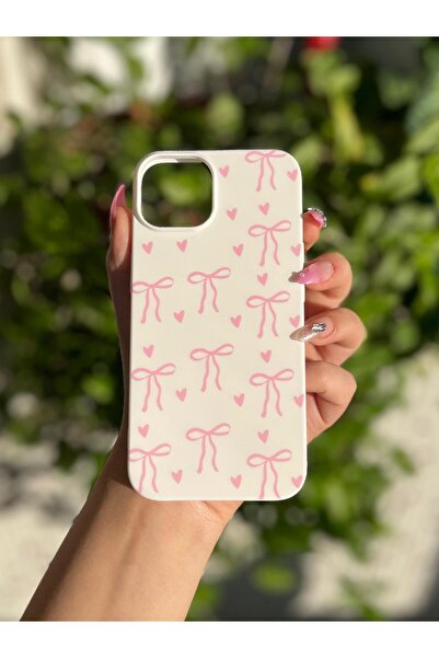 CaseKİdükkan iPhone 13/14 Compatible Silicone Velvet Inside Launch Puffy Patt...