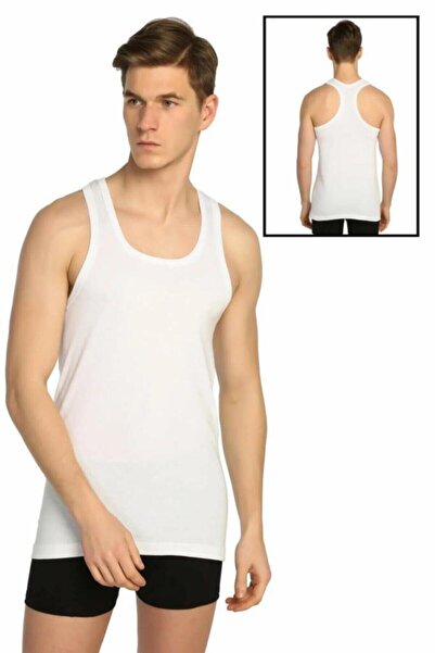 Tutku Poky Men's Rib Sports Undershirt 12 Pack-0118