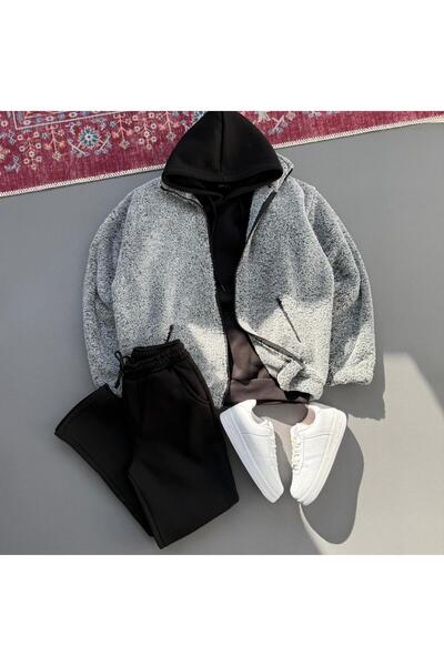 KONSEPT35 Men's 3-Ply Bottom-Up Combination with a Loose-Legged Plush Jacket