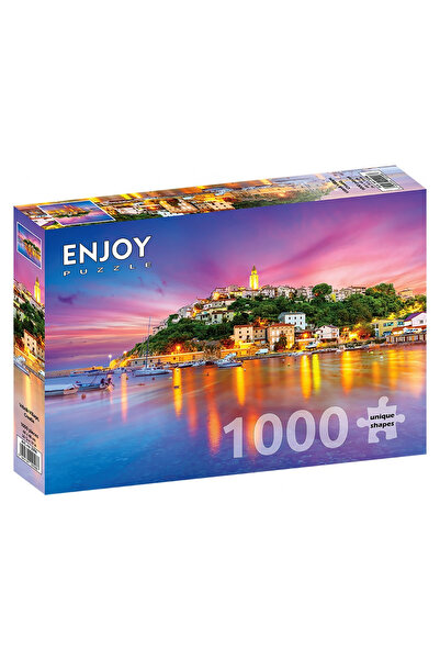 Enjoy Puzzle Puzzle 1000 piese Enjoy – Vrbnik Village, Croatia