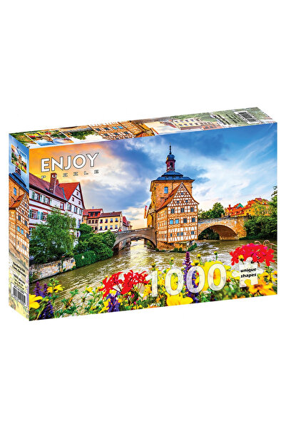 Enjoy Puzzle Puzzle 1000 piese Enjoy – Orașul Vechi Bamberg, Germania